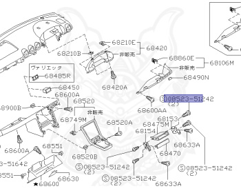 Nissan - Silvia - S15 - 1999 - SPEC R - HARDTOP(K) - MANUAL MISSION 6-SPEED(MT.F6) - TWO WHEELS STEERING(2WS) - SR20DET