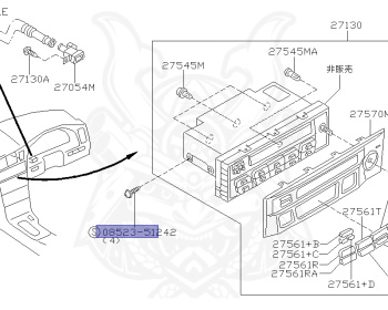 Nissan - Skyline - R34 25GT - ENR34 - 1998 - 25GT FOUR - 4 DOOR SEDAN(4S) - AUTOMATIC-FLOOR SHIFT(AT.F4) - Hi-cast 4-link (IRS.4WD) - RB25DE