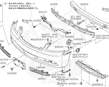 Nissan - Fuga - Y50 - 2005 - 350GT - SEDAN(S) - 2 WHEEL DRIVE(2WD) - AUTOMATIC TRANSMISSION(AT) - VQ35DE