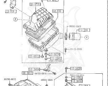 Mazda - Capella - GDFJ - Jul-1987 - Right hand - RF
