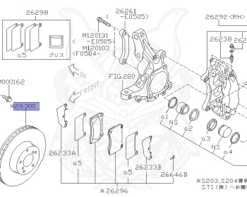 Subaru - Impreza WRX STI - GDB - Jan-2006 - RAR - Sedan - 4W - 6-speed manual transmission - Right hand - EJ207