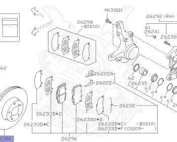 Subaru - Impreza WRX STI - GDB - Jan-2006 - STIA - Sedan - 4W - 6-speed manual transmission - Right hand - EJ207