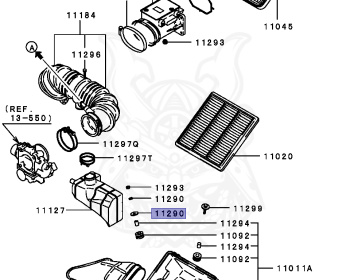 Mitsubishi - GTO - Z16A - 1990 - MRPM - 6G72