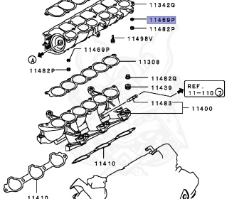 Mitsubishi - Pajero Evolution - V55W - 1994 - GNXH - 6G74
