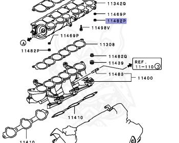 Mitsubishi - Pajero Evolution - V55W - 1998 - GYXH - 6G74