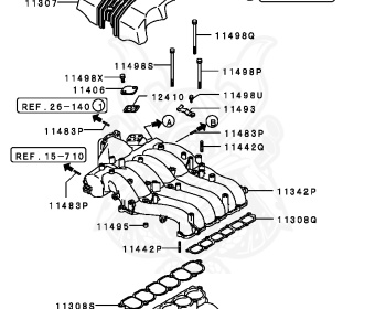 Mitsubishi - Pajero - V25W - 1994 - GNHM - 6G74