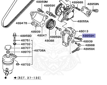 Mitsubishi - Chariot - N96W - 1997 - LRPC - 6G72