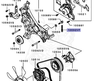 Mitsubishi - Challenger - K96W - 2001 - GRXE9 - 6G72