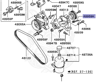 Mitsubishi - Diamante - F31A - 1996 - TRHC - 6G73