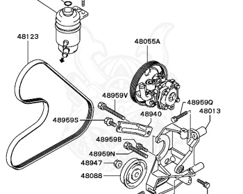 Mitsubishi - Galant - EA7A - 1999 - SRGC8 - 4G94