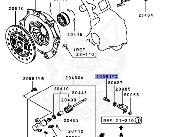 Mitsubishi - Lancer - CB6A - 1991 - PNHM - 6A10