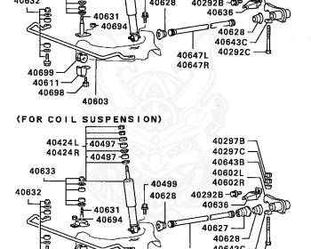 Mitsubishi - Pajero - L144G - 1990 - WGNFX - 4D56
