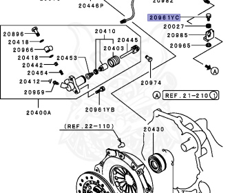 Mitsubishi - Mirage - CA2A - 1994 - MNDE - 4G15