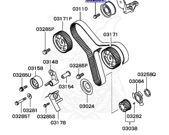 Mitsubishi - Legnum VR-4 - EC5W - 1996 - LNGE - 6A13
