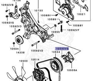 Mitsubishi - Delica - PD6W - 1994 - HSEGE - 6G72