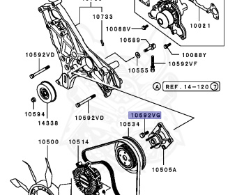 Mitsubishi - Pajero Evolution - V55W - 1997 - GNXH - 6G74
