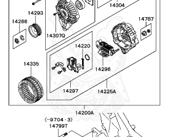 Mitsubishi - Pajero - V45W - 1993 - GRPM - 6G74