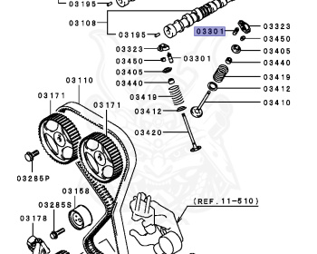 Mitsubishi - Lancer - C73A - 1988 - SNGM - 4G61