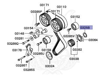 Mitsubishi - Galant - EA7A - 1998 - SRGC8 - 4G94