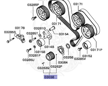 Mitsubishi - Diamante - F36A - 1999 - TYGH - 6G72