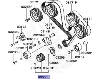 Mitsubishi - Pajero Evolution - V55W - 1997 - GNXH - 6G74