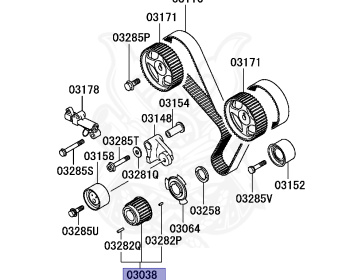 Mitsubishi - Pajero - V73W - 2005 - LRDVQ - 6G72