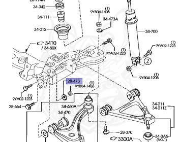 Mazda - RX-8 - SE3P - Feb-2003 - Right hand - 13-MSP