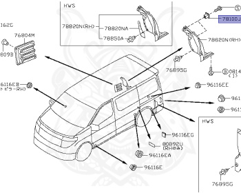 Nissan - Elgrand - E51 - 2002 - V/VG - 4 Door Coach (4K) - 2 WHEEL DRIVE(2WD) - AUTOMATIC TRANSMISSION(AT) - VQ35DE