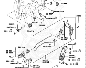 Mazda - Lantis - CBAEP - Jun-1993 - Right hand - KF-ZE