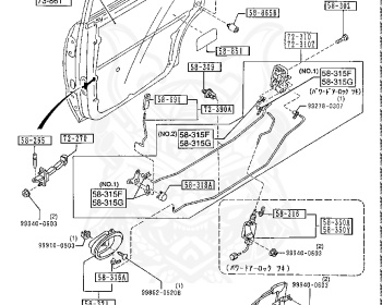 Mazda - Revue - DB3PA - Dec-1995 - Right hand - B3