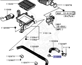 Mitsubishi - Minicab Truck - U42T - 1994 - YFSV - 3G83