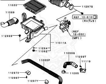 Mitsubishi - Minicab Truck - U42T - 1990 - HKJV - 3G83