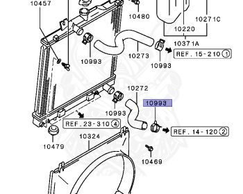 Mitsubishi - Pajero Jr - H57A - 1995 - MKUE2 - 4A31
