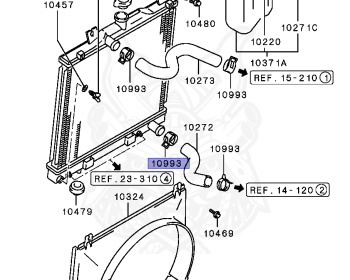 Mitsubishi - Pajero Jr - H57A - 1997 - MKXE3 - 4A31