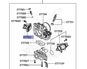 Mitsubishi - Mirage - CA4A - 1993 - MNGM - 4G92