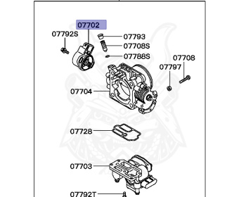 Mitsubishi - Galant - E54A - 1995 - SRGE4 - 6A12