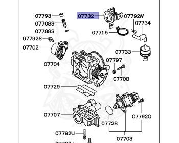Mitsubishi - GTO - Z15A - 1990 - MJGF - 6G72