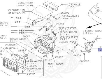 Nissan - Fairlady Z - Z31 - 1987 - ZR - AUTOMATIC TRANSMISSION(AT) - T-bar roof (KZ#) - VG30D