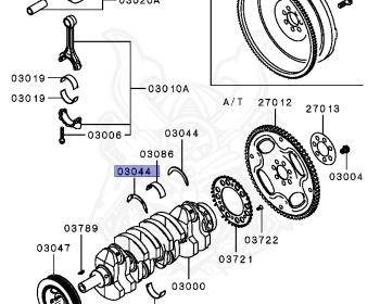 Mitsubishi - Galant Fortis - CY4A - 2007 - SNXH1 - 4B11