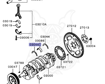 Mitsubishi - RVR - GA3W - 2010 - XTHH - 4B10