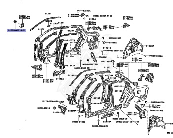 Toyota - Scepter - SXV10 - 1994 - SEDAN - 5SFE