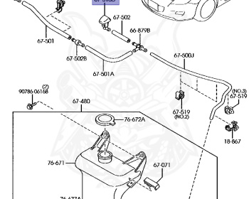 Mazda - RX-8 - SE3P - Feb-2003 - Right hand - 13-MSP