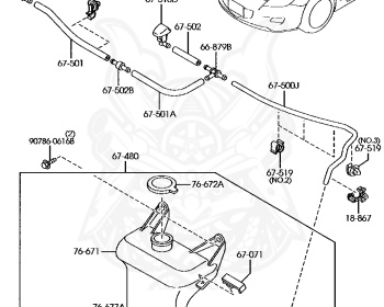 Mazda - RX-8 - SE3P - Feb-2003 - Right hand - 13-MSP