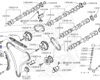 Nissan - Skyline - V36 - 2008 - 250GT TYPEP/250GTF TYPEP - SEDAN(S) - 2-linked (2WD/STD) - 5 SPEED AUTOMATIC TRANS(5AT) - VQ25HR