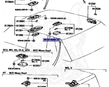 Toyota - Crown - GS120 - 1983 - SUPER SALOON TYPE - SEDAN - Automatic - 1GEU