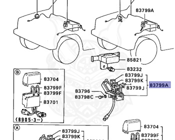 Mitsubishi - Pajero - L149G - 1990 - WMNFP - 4D56