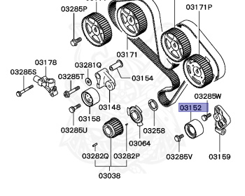 Mitsubishi - GTO - Z15A - 1999 - MJGF9 - 6G72