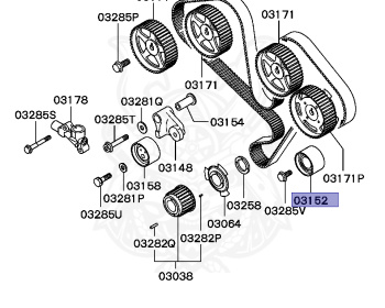Mitsubishi - Diamante - F36A - 1999 - TYGH - 6G72