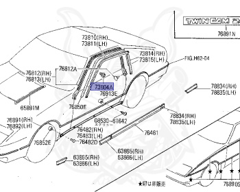 Nissan - Fairlady Z - Z31 - 1983 - Z - MANUAL TRANSMISSION(MT) - Hyojiun Roof (Z#) - VG20T