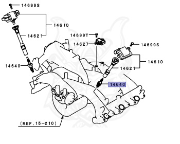 Mitsubishi - Pajero - V45W - 1995 - GNHM - 6G74